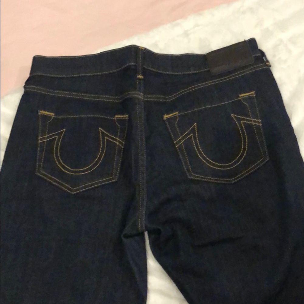 True religion dark wash Skinny jeans
